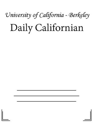 cover image of Daily Californian